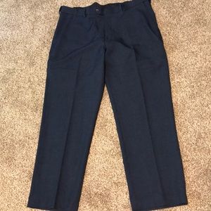 Men’s navy blue slacks